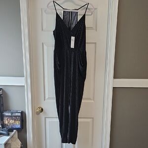 BCBGeneration Elegant Black Sleeveless  One Piece Pant Suit